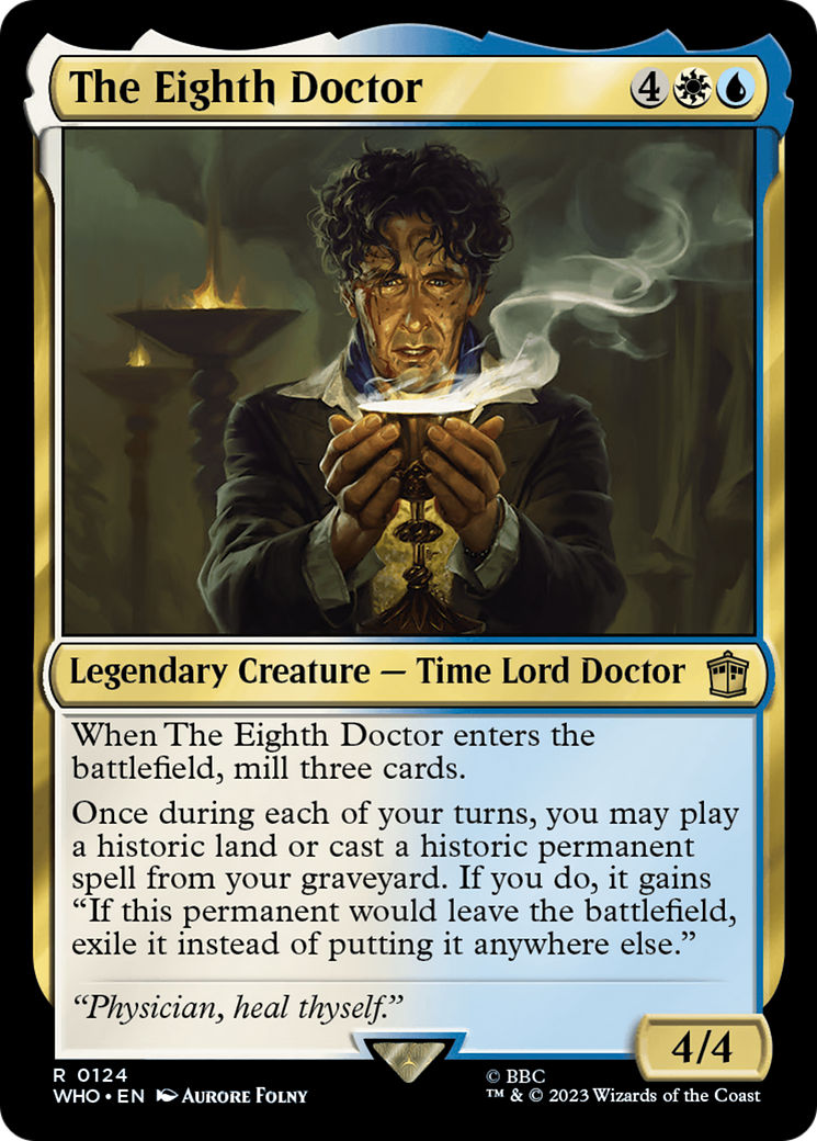 The Eighth Doctor [Doctor Who] | Card Merchant Takapuna