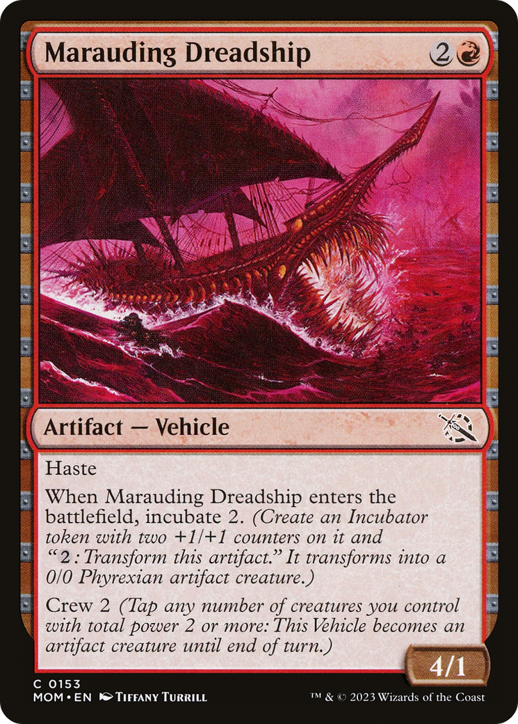 Marauding Dreadship [March of the Machine] | Card Merchant Takapuna