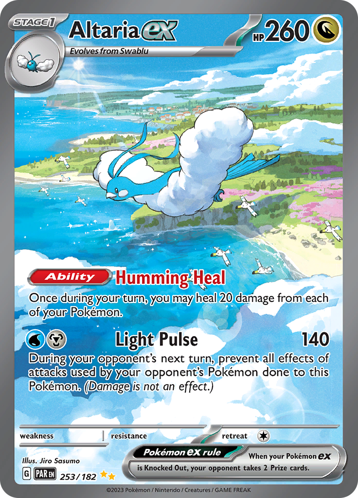 Altaria ex (253/182) [Scarlet & Violet: Paradox Rift] | Card Merchant Takapuna