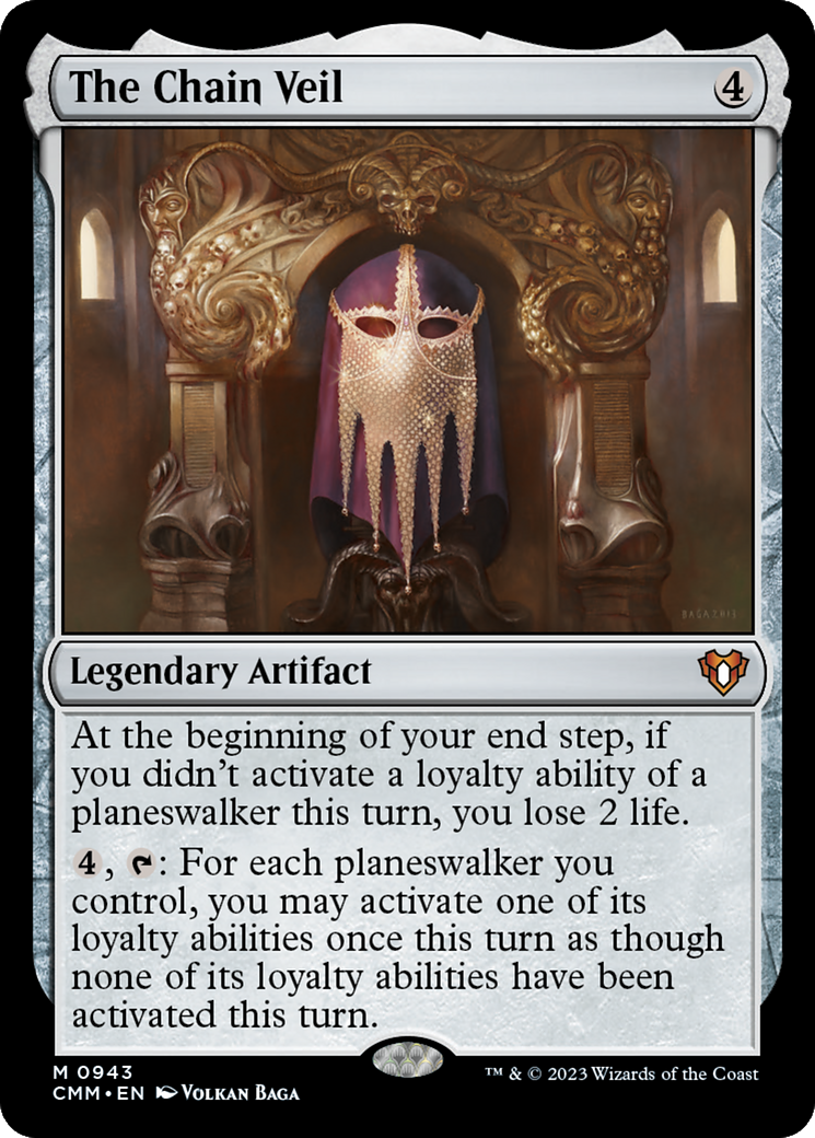 The Chain Veil [Commander Masters] | Card Merchant Takapuna