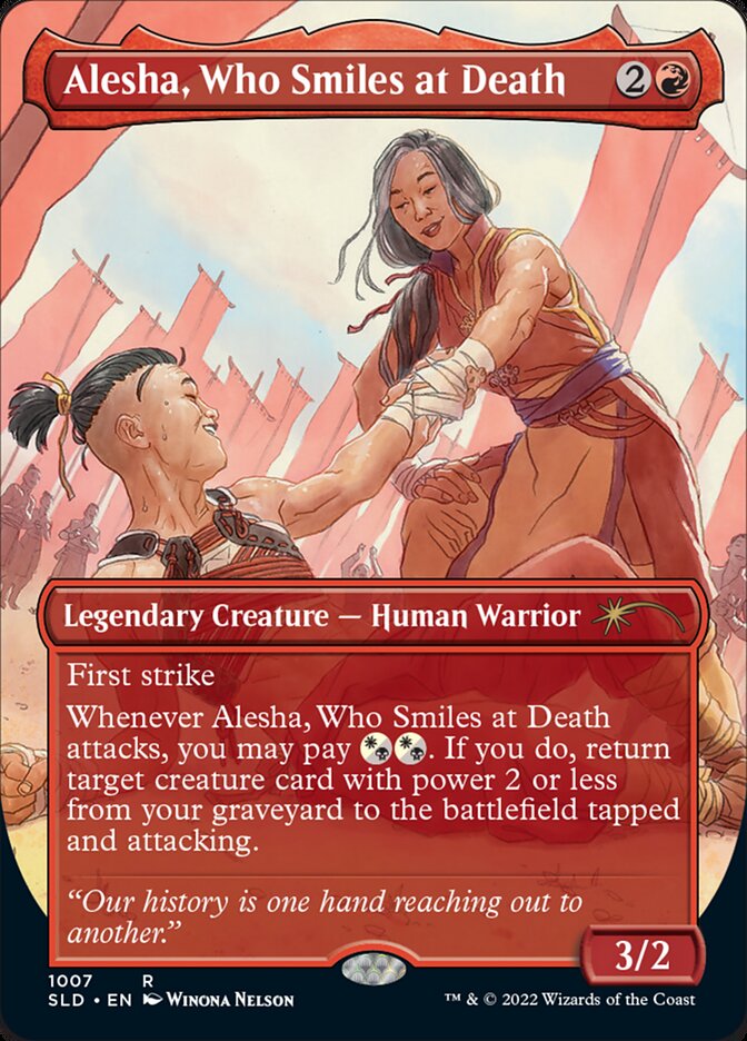 Alesha, Who Smiles at Death [Secret Lair Drop Series] | Card Merchant Takapuna