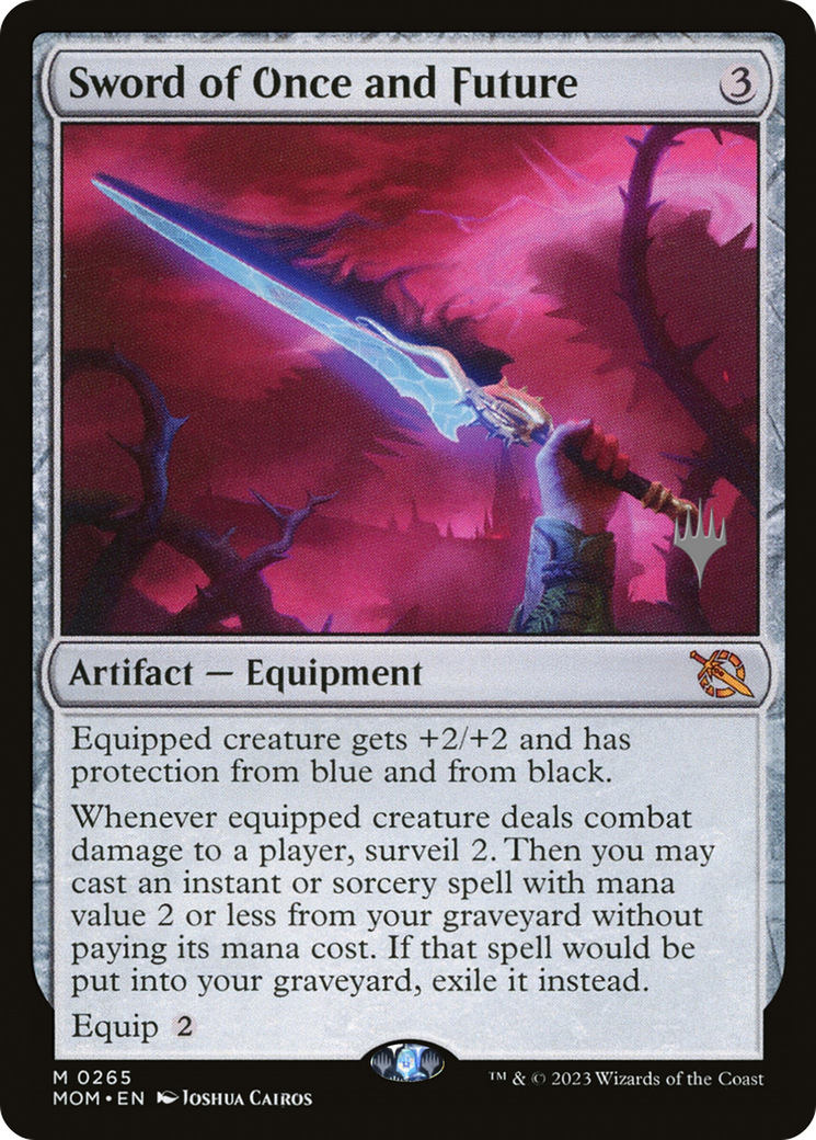 Sword of Once and Future (Promo Pack) [March of the Machine Promos] | Card Merchant Takapuna