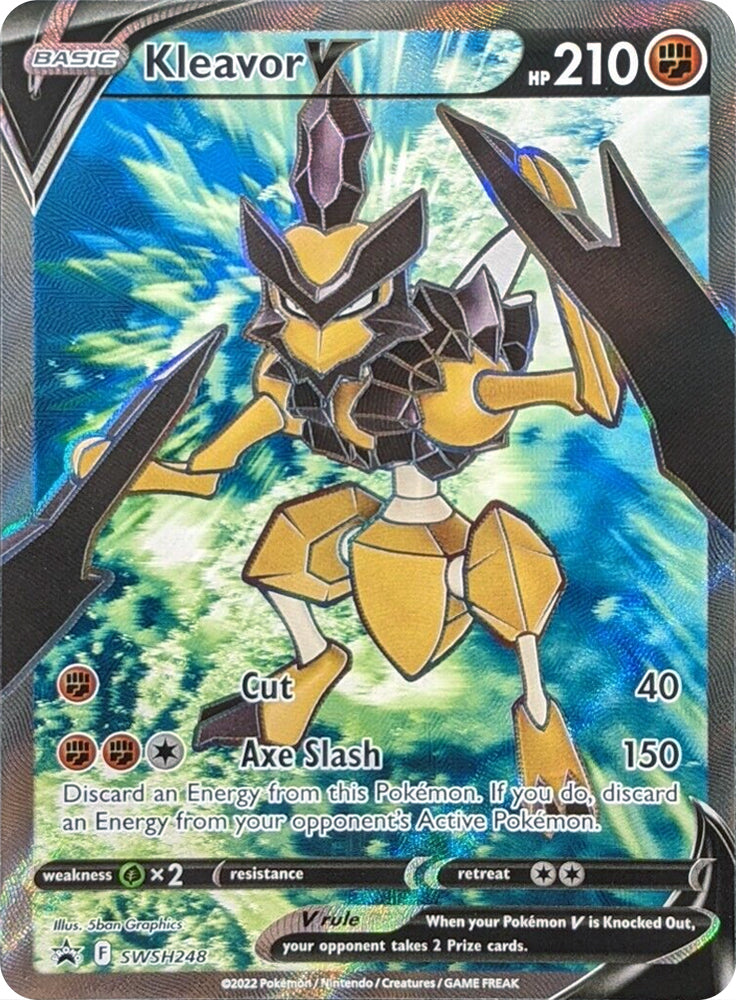 Kleavor V (SWSH248) [Sword & Shield: Black Star Promos] | Card Merchant Takapuna