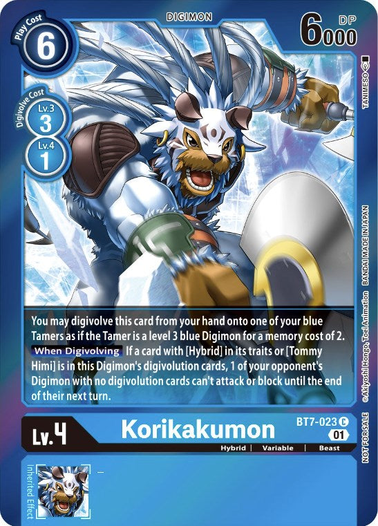 Korikakumon [BT7-023] (Event Pack 3) [Next Adventure Promos] | Card Merchant Takapuna