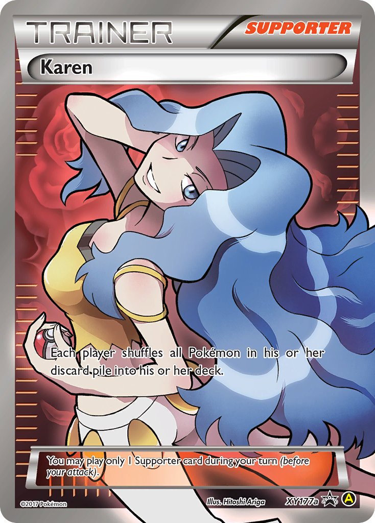 Karen (XY177a) [Alternate Art Promos] | Card Merchant Takapuna