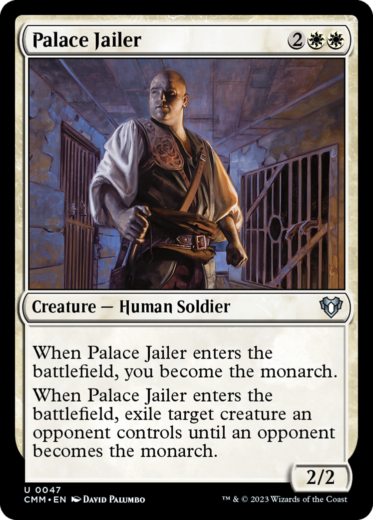 Palace Jailer [Commander Masters] | Card Merchant Takapuna