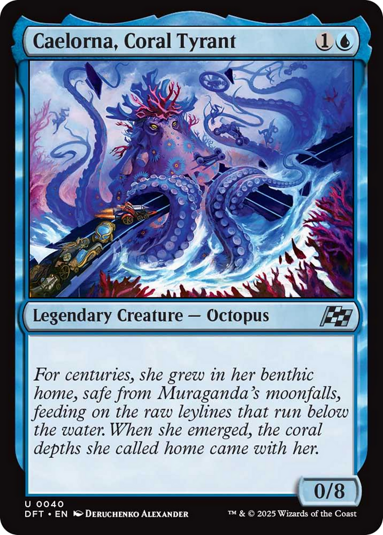 Caelorna, Coral Tyrant [Aetherdrift] | Card Merchant Takapuna