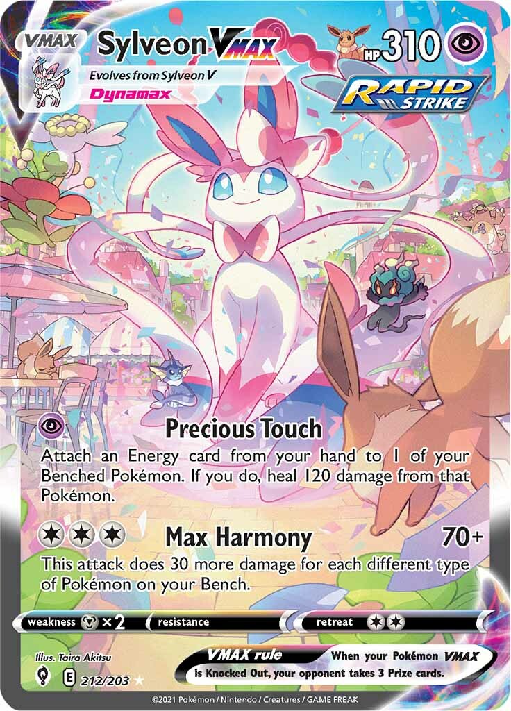 Sylveon VMAX (212/203) [Sword & Shield: Evolving Skies] | Card Merchant Takapuna