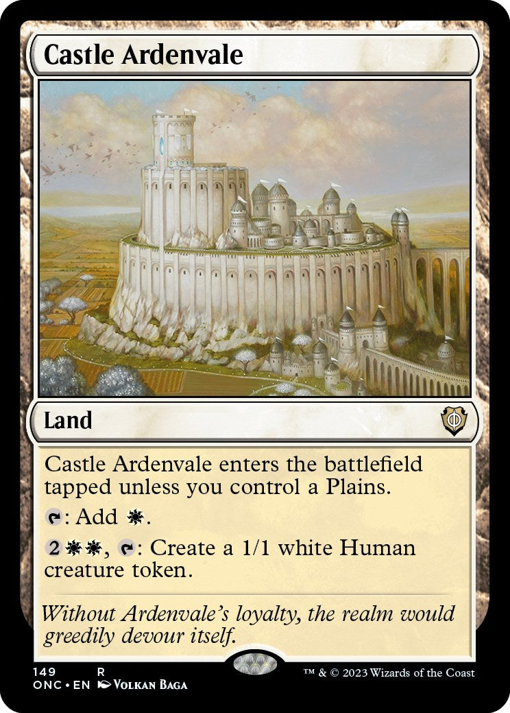 Castle Ardenvale [Phyrexia: All Will Be One Commander] | Card Merchant Takapuna