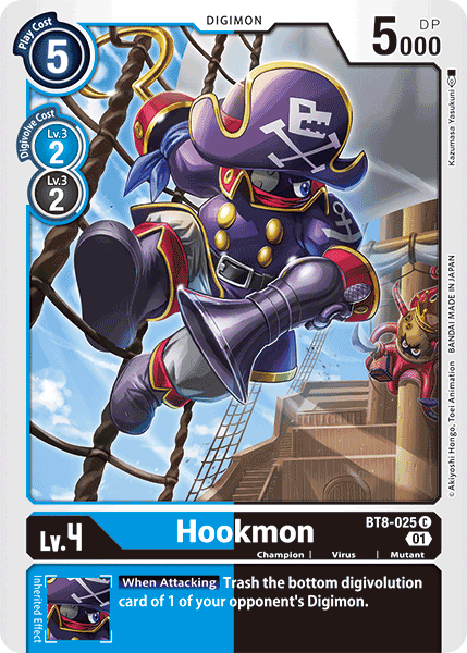 Hookmon [BT8-025] [New Awakening] | Card Merchant Takapuna