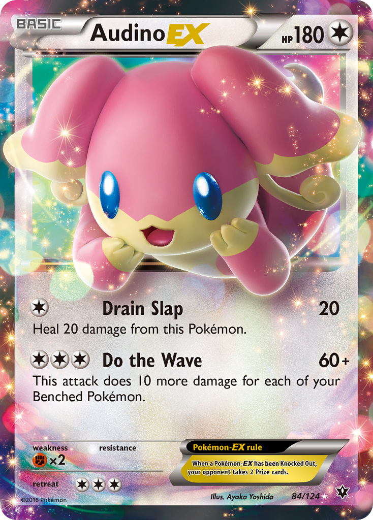 Audino EX (84/124) [XY: Fates Collide] | Card Merchant Takapuna