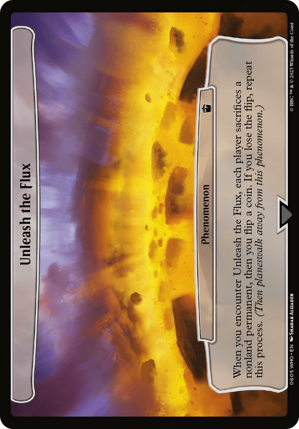 Unleash the Flux [Doctor Who] | Card Merchant Takapuna