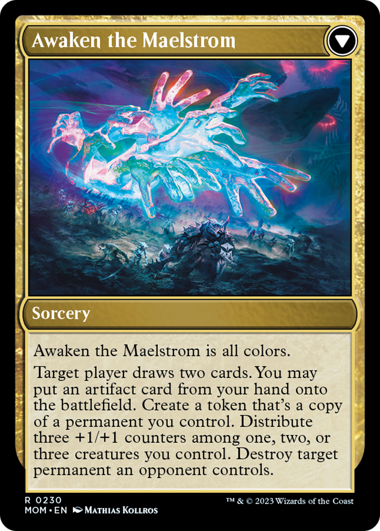 Invasion of Alara // Awaken the Maelstrom [March of the Machine] | Card Merchant Takapuna