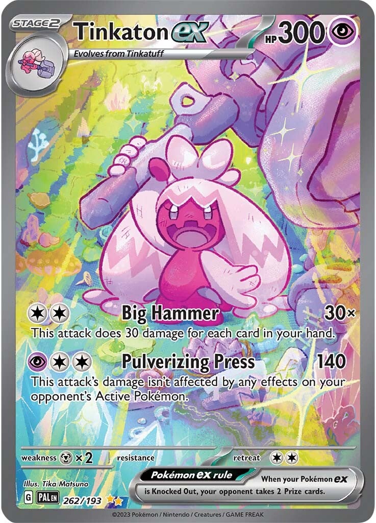 Tinkaton ex (262/193) [Scarlet & Violet: Paldea Evolved] | Card Merchant Takapuna