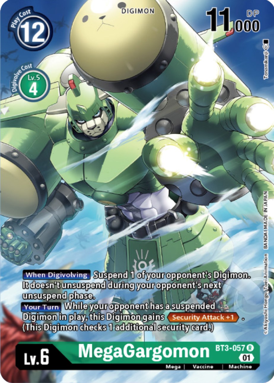 MegaGargomon [BT3-057] (Digimon Card Game Deck Box Set) [Release Special Booster Promos] | Card Merchant Takapuna