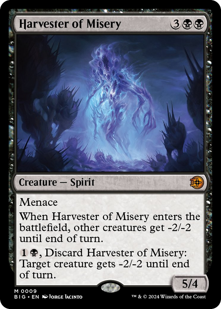 Harvester of Misery [Outlaws of Thunder Junction: The Big Score] | Card Merchant Takapuna