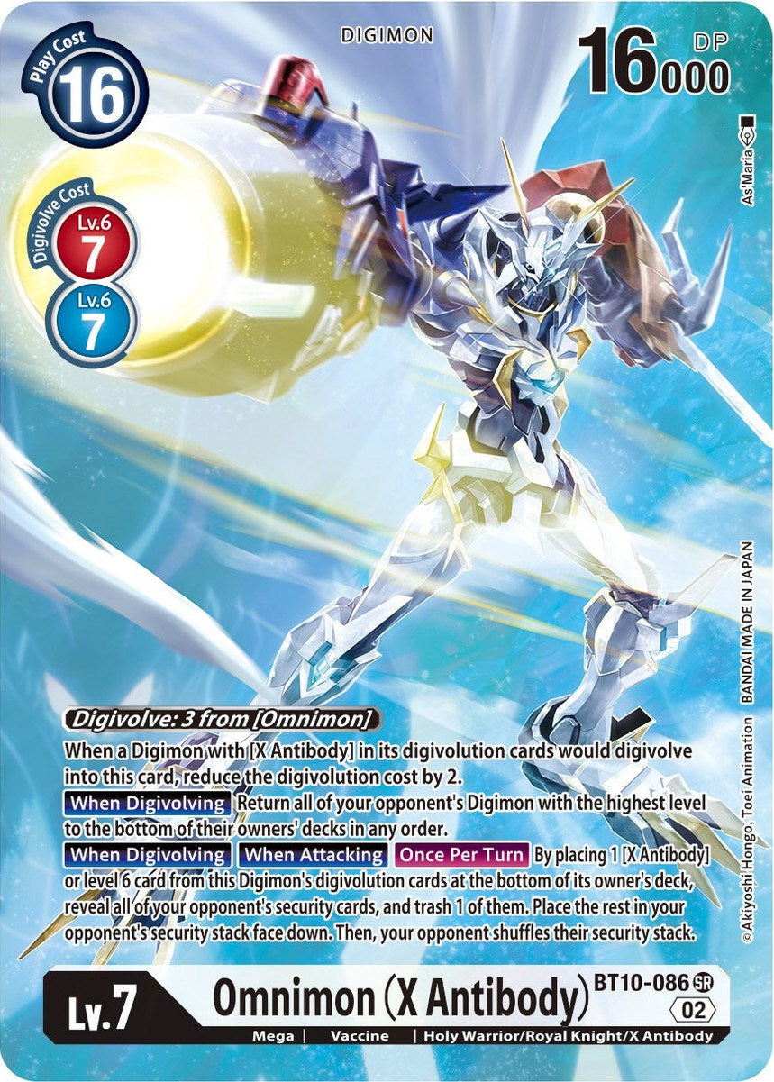 Omnimon (X Antibody) [BT10-086] (Alternate Art) [Xros Encounter] | Card Merchant Takapuna