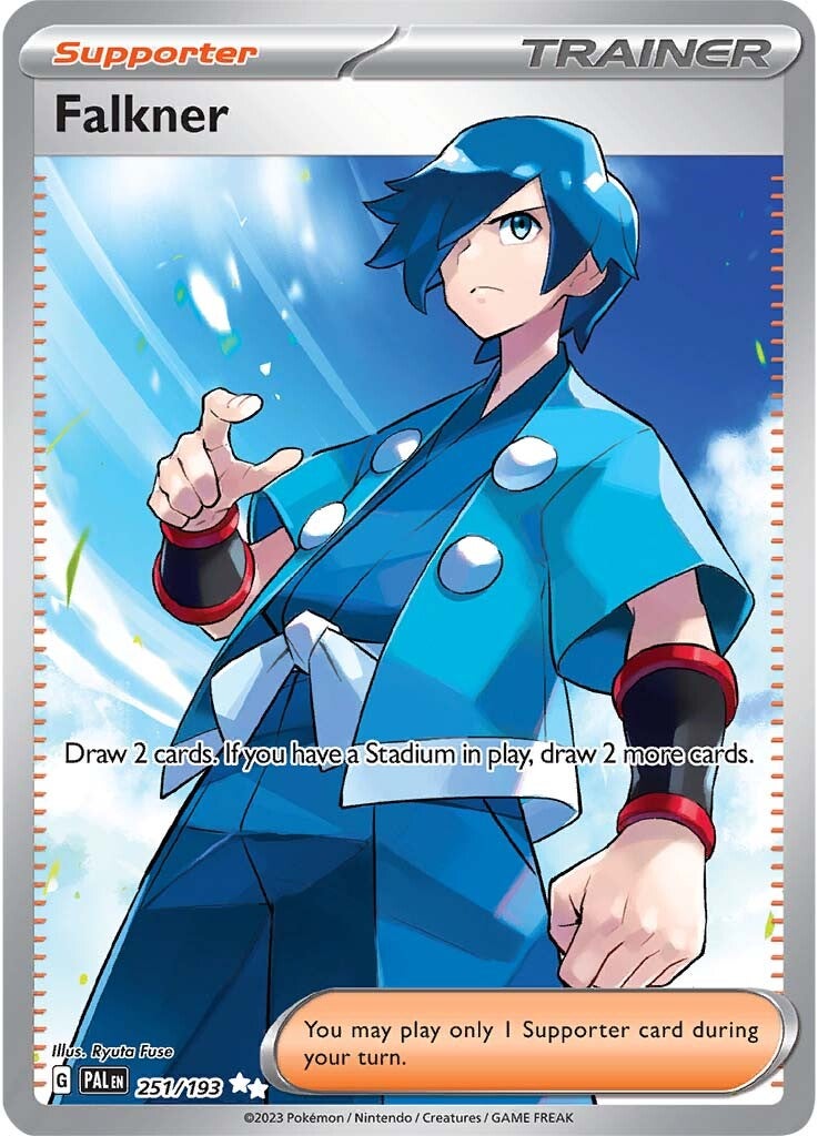 Falkner (251/193) [Scarlet & Violet: Paldea Evolved] | Card Merchant Takapuna