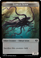 Eldrazi Scion // Spirit (0058) Double-Sided Token [Commander Masters Tokens] | Card Merchant Takapuna