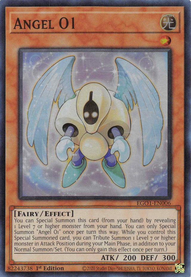 Angel O1 [EGO1-EN006] Super Rare | Card Merchant Takapuna