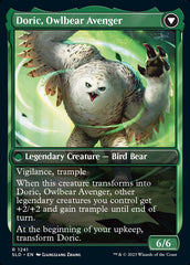 Doric, Nature's Warden // Doric, Owlbear Avenger [Secret Lair Drop Series] | Card Merchant Takapuna