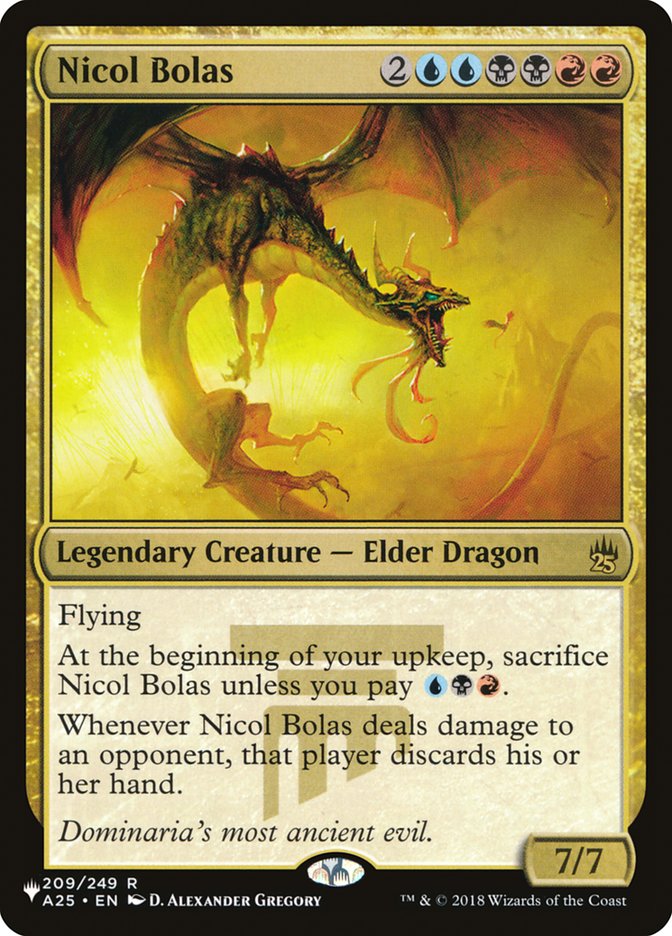 Nicol Bolas [The List] | Card Merchant Takapuna