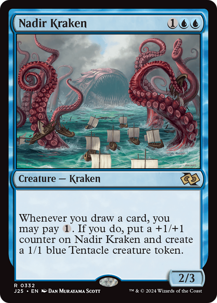 Nadir Kraken [Foundations Jumpstart] | Card Merchant Takapuna