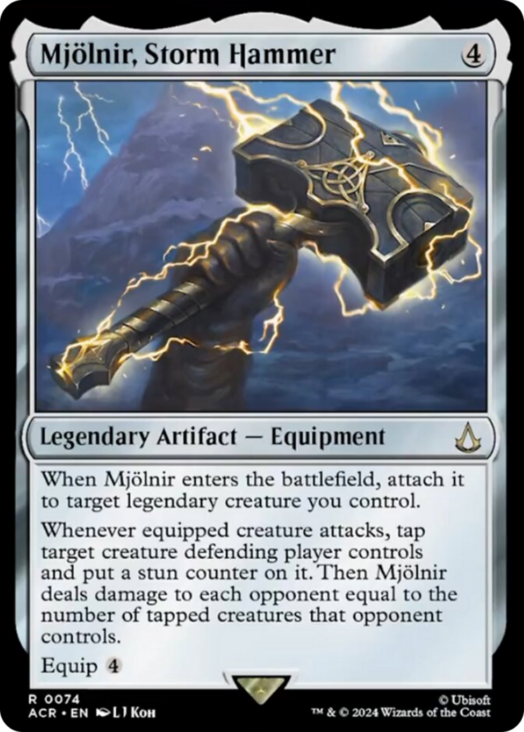 Mjolnir, Storm Hammer [Assassin's Creed] | Card Merchant Takapuna