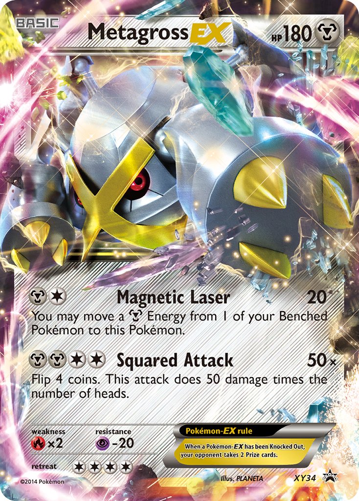 Metagross EX (XY34) [XY: Black Star Promos] | Card Merchant Takapuna