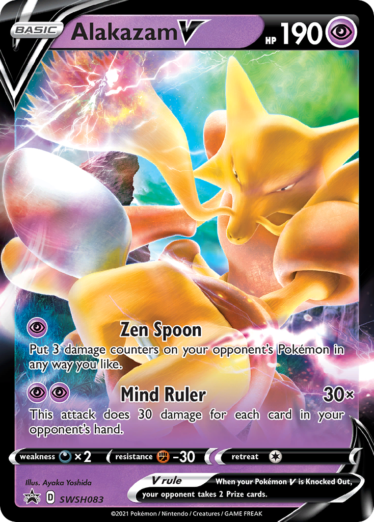 Alakazam V (SWSH083) [Sword & Shield: Black Star Promos] | Card Merchant Takapuna