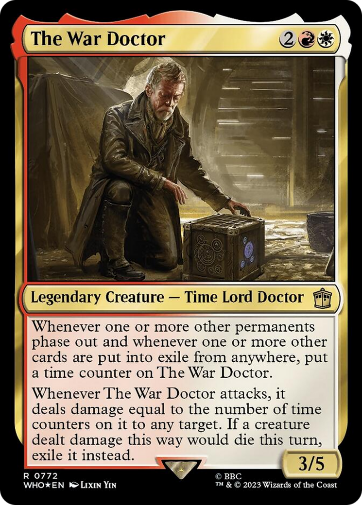 The War Doctor (Surge Foil) [Doctor Who] | Card Merchant Takapuna