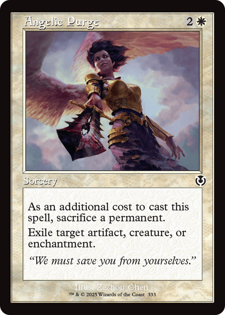 Angelic Purge (Retro Frame) [Innistrad Remastered] | Card Merchant Takapuna