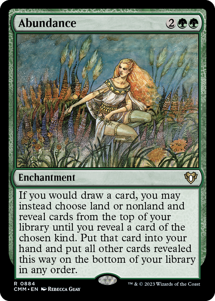 Abundance [Commander Masters] | Card Merchant Takapuna