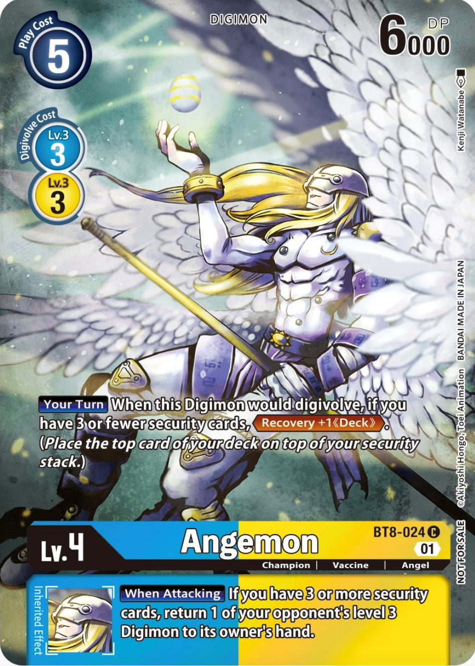 Angemon [BT8-024] (Official Tournament Pack Vol.9) [New Awakening Promos] | Card Merchant Takapuna