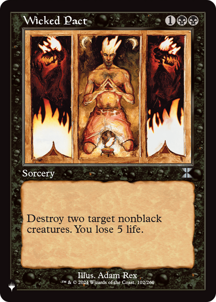 Wicked Pact [The List Reprints] | Card Merchant Takapuna