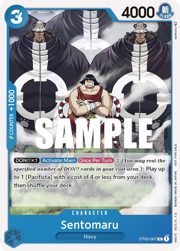 Sentomaru (Tournament Pack Vol. 3) [Participant] [One Piece Promotion Cards] | Card Merchant Takapuna