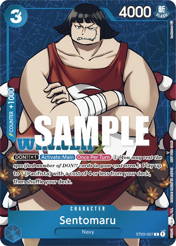 Sentomaru (Tournament Pack Vol. 3) [Winner] [One Piece Promotion Cards] | Card Merchant Takapuna