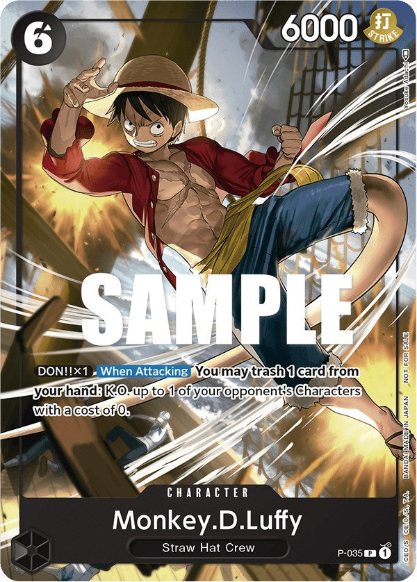 Monkey.D.Luffy (Pirates Party Vol. 3) [One Piece Promotion Cards] | Card Merchant Takapuna