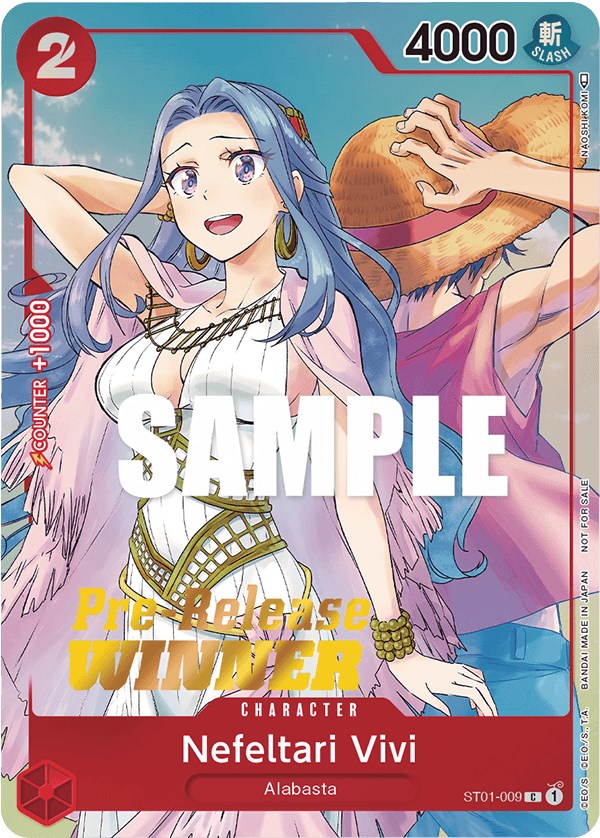 Nefeltari Vivi (OP-03 Pre-Release Tournament/Winner) [One Piece Promotion Cards] | Card Merchant Takapuna