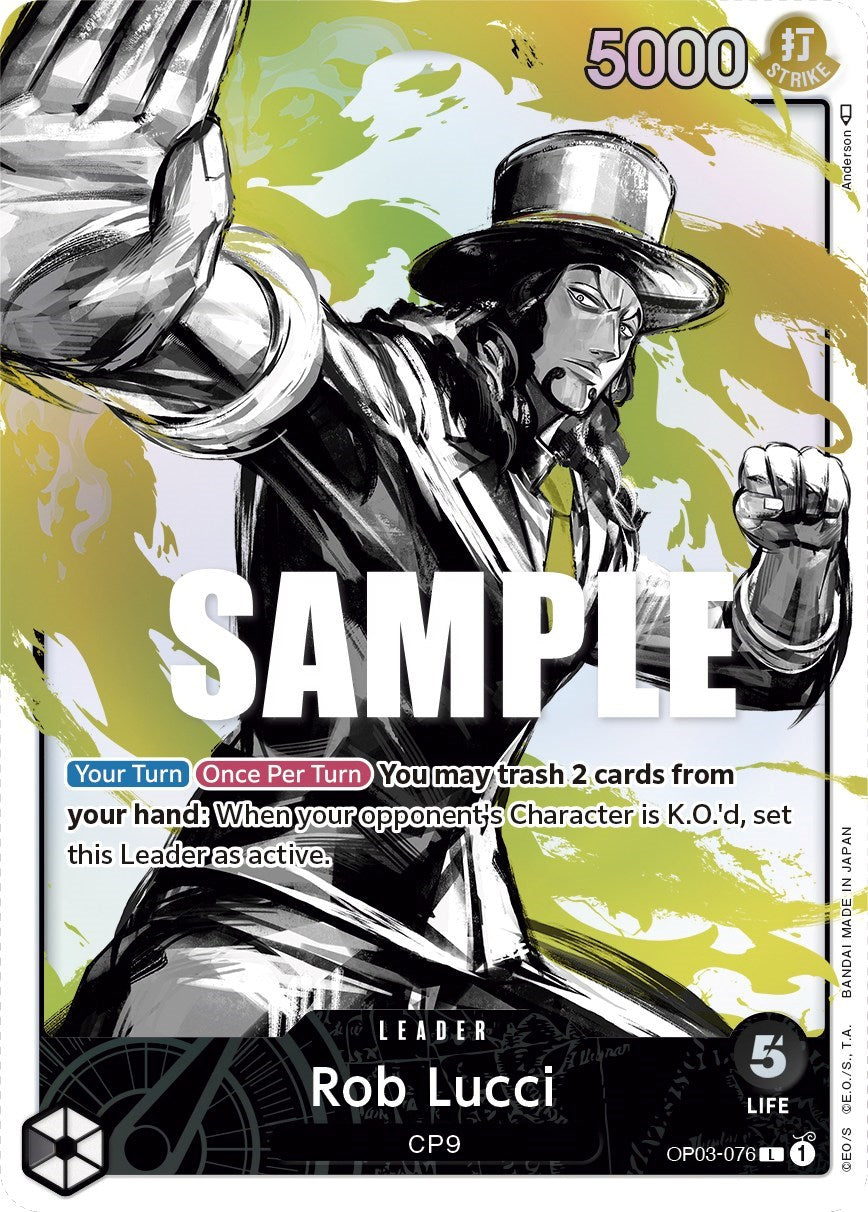 Rob Lucci (Alternate Art) [Pillars of Strength] | Card Merchant Takapuna