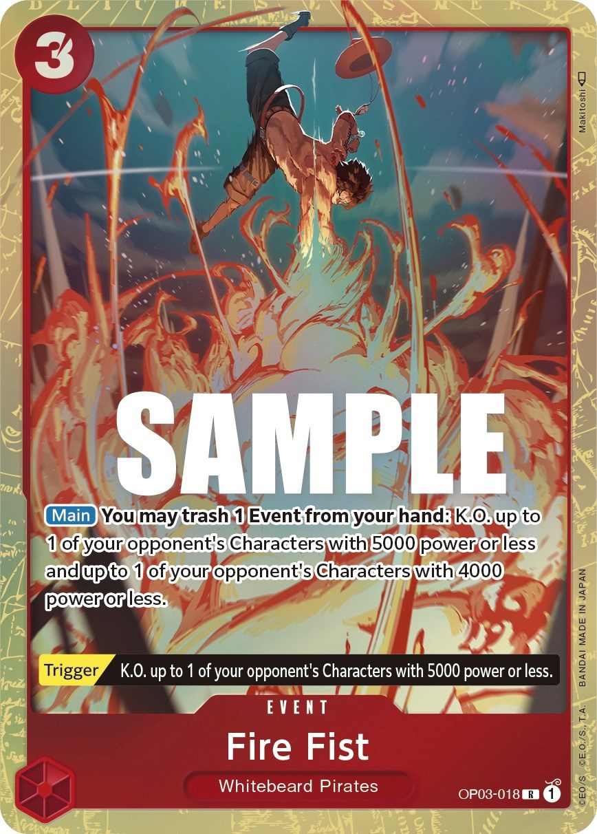 Fire Fist (Alternate Art) [Pillars of Strength] | Card Merchant Takapuna