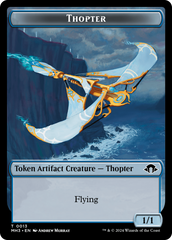 Phyrexian Germ // Thopter Double-Sided Token [Modern Horizons 3 Tokens] | Card Merchant Takapuna