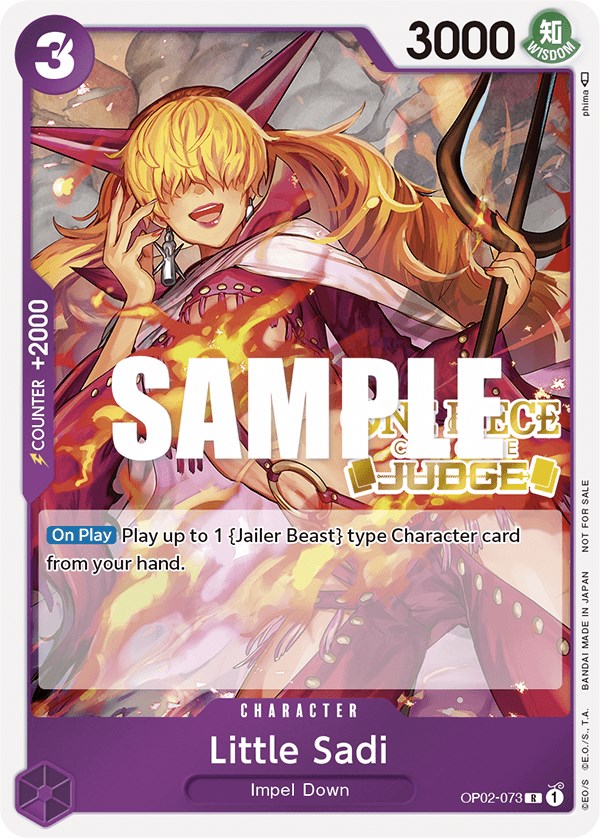 Little Sadi (Judge) [One Piece Promotion Cards] | Card Merchant Takapuna