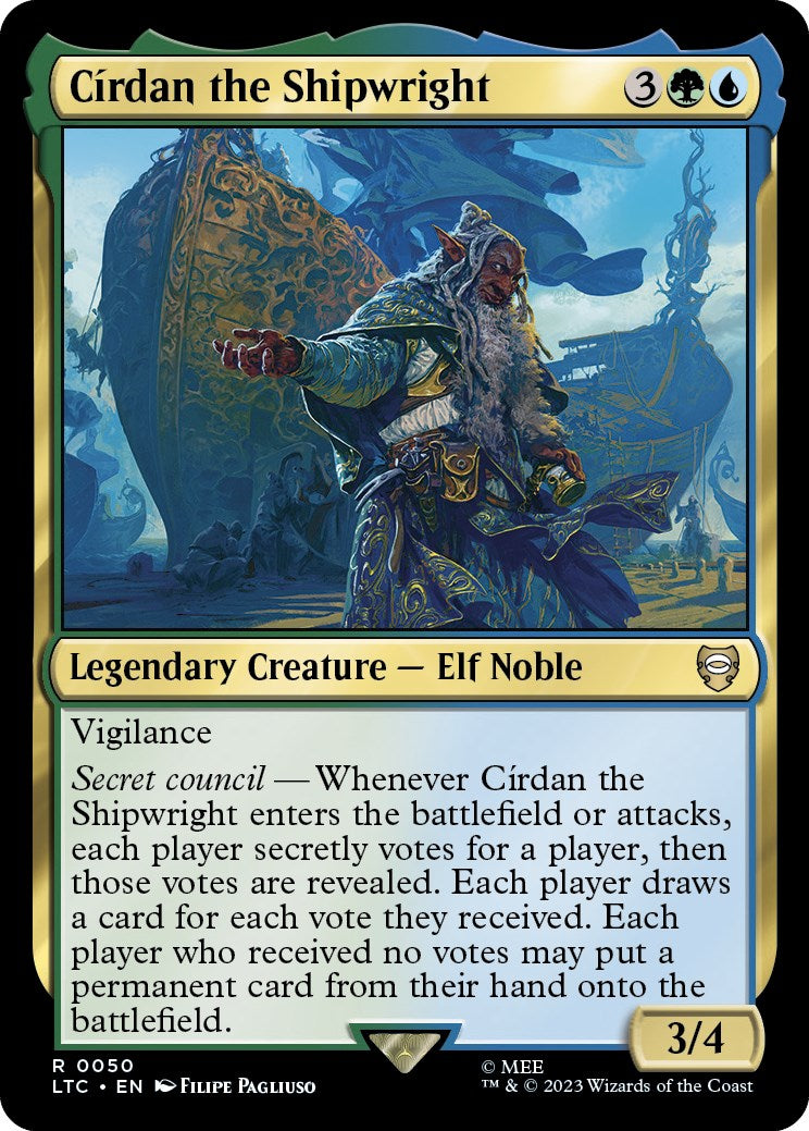 Cirdan the Shipwright [The Lord of the Rings: Tales of Middle-Earth Commander] | Card Merchant Takapuna