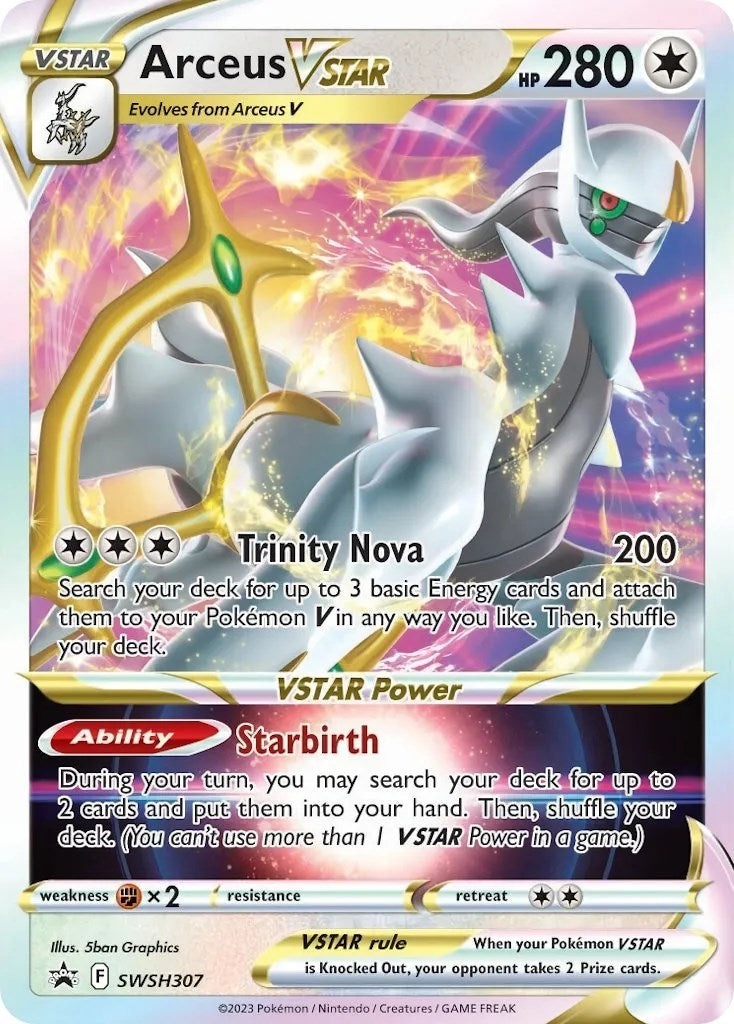 Arceus VSTAR (SWSH307) [Sword & Shield: Black Star Promos] | Card Merchant Takapuna