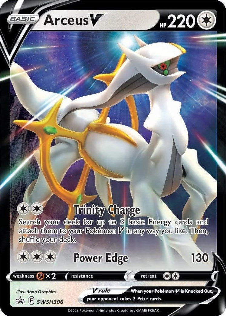 Arceus V (SWSH306) [Sword & Shield: Black Star Promos] | Card Merchant Takapuna