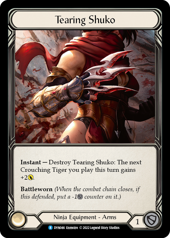 Tearing Shuko [DYN046] (Dynasty)  Rainbow Foil | Card Merchant Takapuna