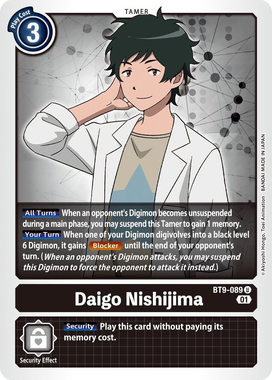 Daigo Nishijima [BT9-089] [X Record] | Card Merchant Takapuna