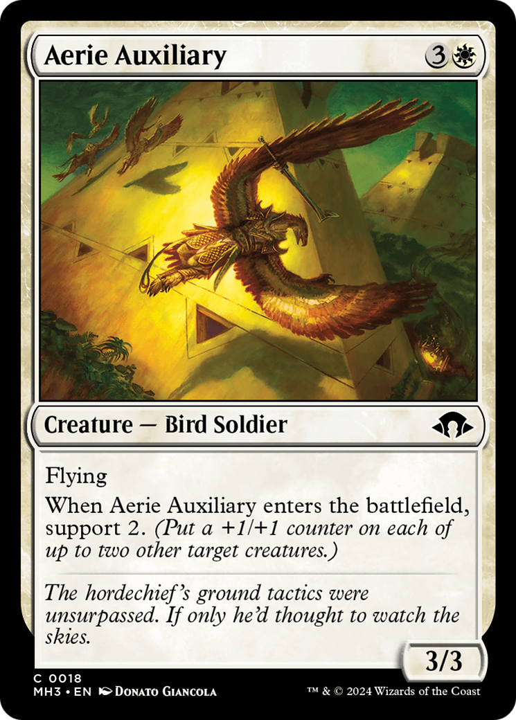 Aerie Auxiliary [Modern Horizons 3] | Card Merchant Takapuna