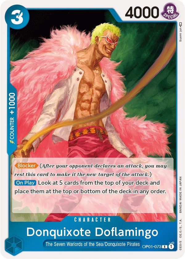 Donquixote Doflamingo [Romance Dawn] | Card Merchant Takapuna